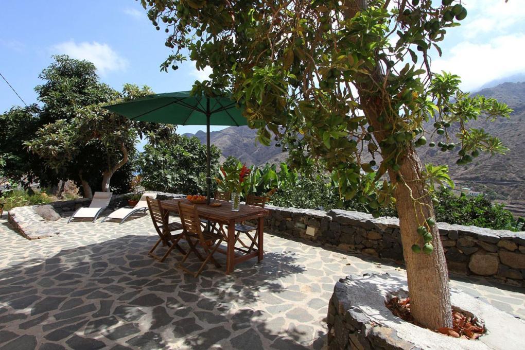 Casa Rural Los Aromos - Wunderschönes Landhaus mit Meerblick Hermigua Exterior foto