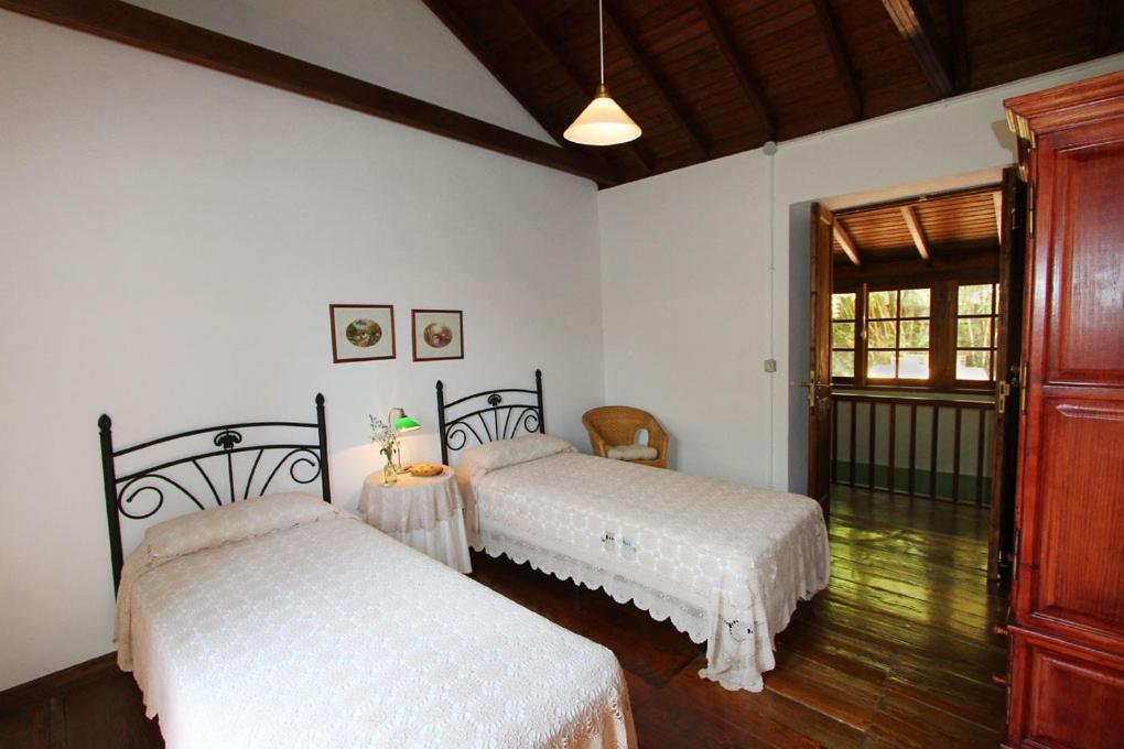 Casa Rural Los Aromos - Wunderschönes Landhaus mit Meerblick Hermigua Exterior foto